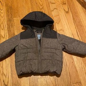Baby Gap, Gray Puffy Jacket. Worn & Loved, good condition.